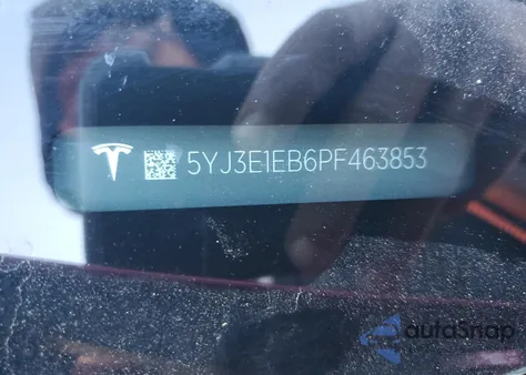 2023 Tesla Model 3 from USA, damaged, VIN 5YJ3E1EB6PF463853